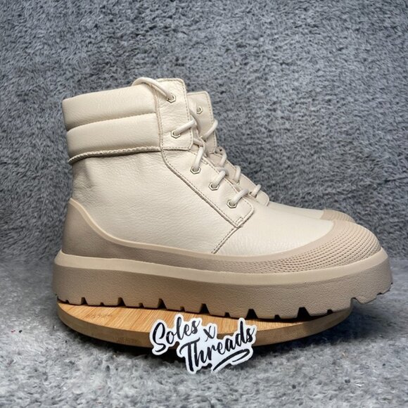 UGG Neumel High Weather Hybrid Waterproof Boot Size 12 Men Birch 1158208 - Picture 2 of 8